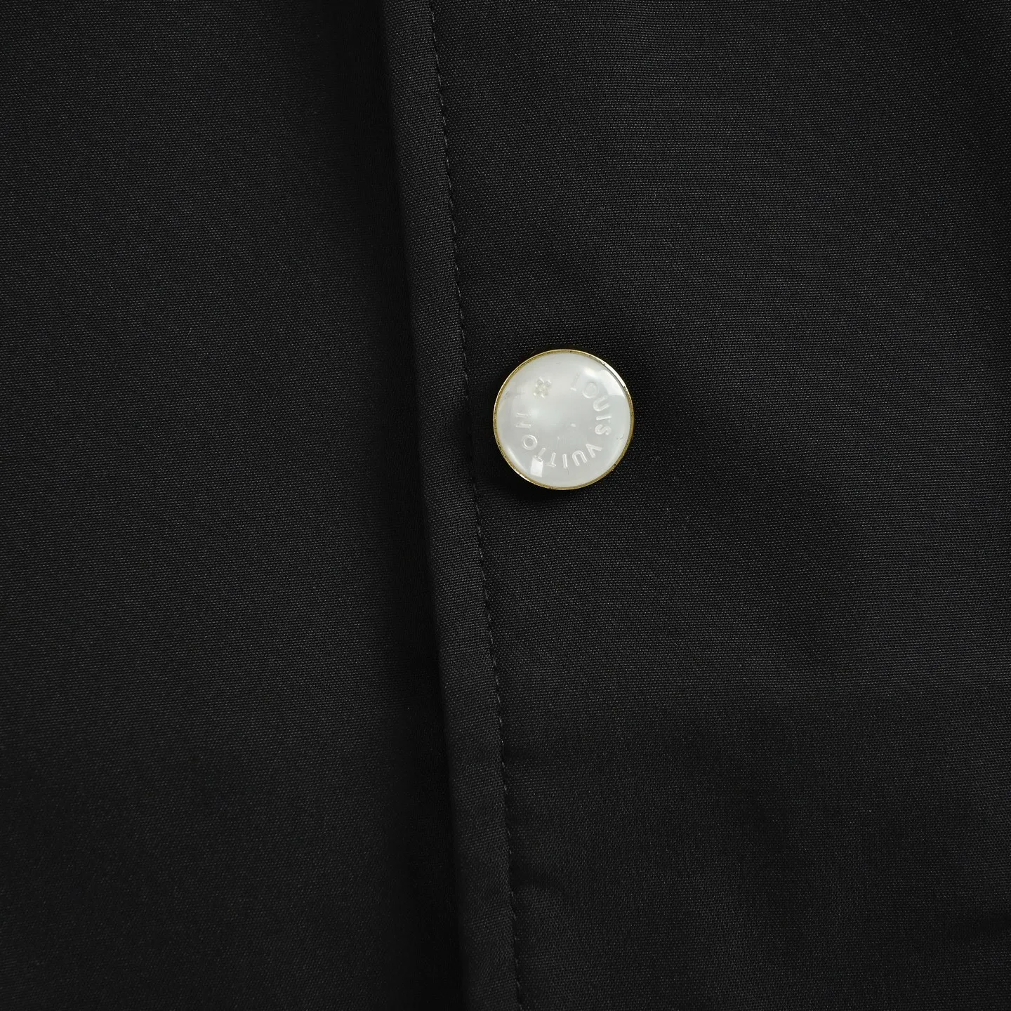 Louis Vuitton/Louis Vuitton embroidered lettering baseball jacket